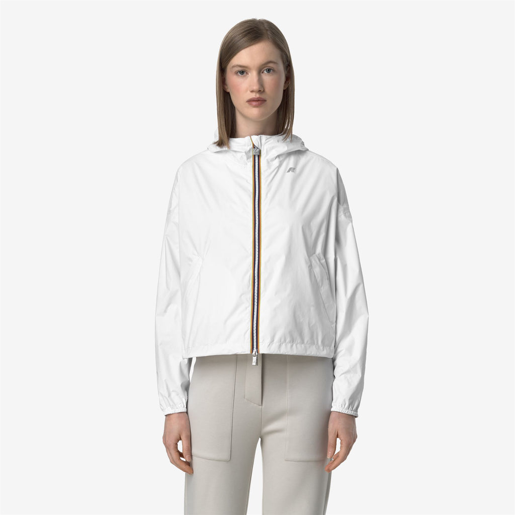 Jackets_WOMAN_LAURETTE PLUS.2 DOUBLE_Short_White - BEIGE LT - Commercial 4