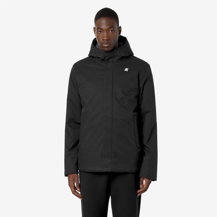 Jackets_MAN_JACKO TWILL MARMOTTA_Short_Black P-Blue A - DressedBack