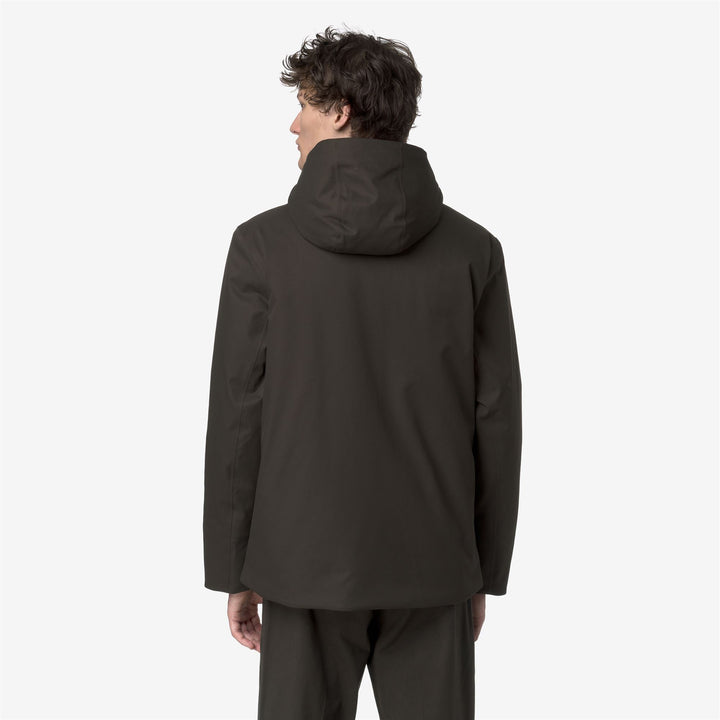 JACKO TWILL MARMOTTA - Jackets - Short - MAN - Black Olive-Blue Airforce