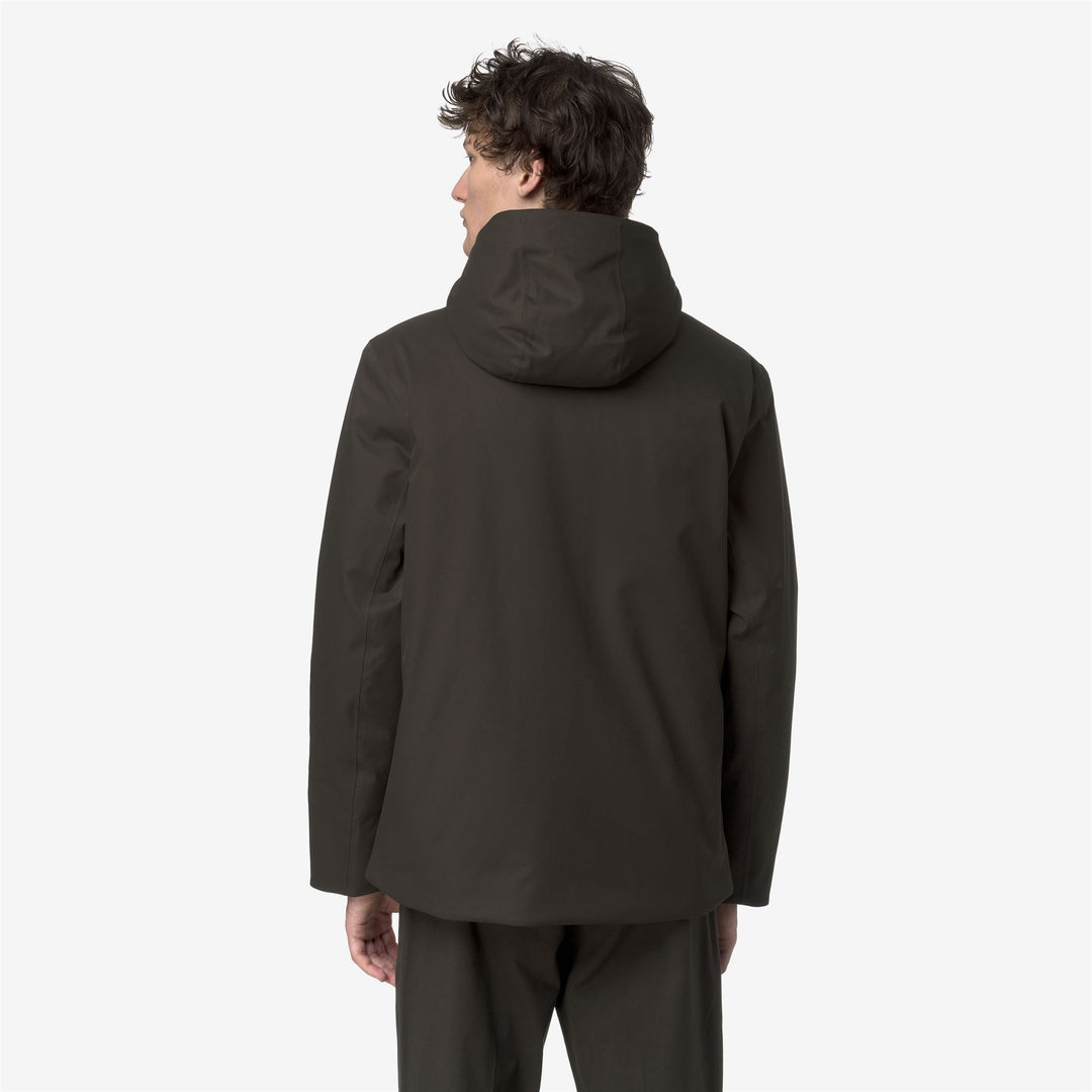 JACKO TWILL MARMOTTA - Jackets - Short - MAN - Black Olive-Blue Airforce