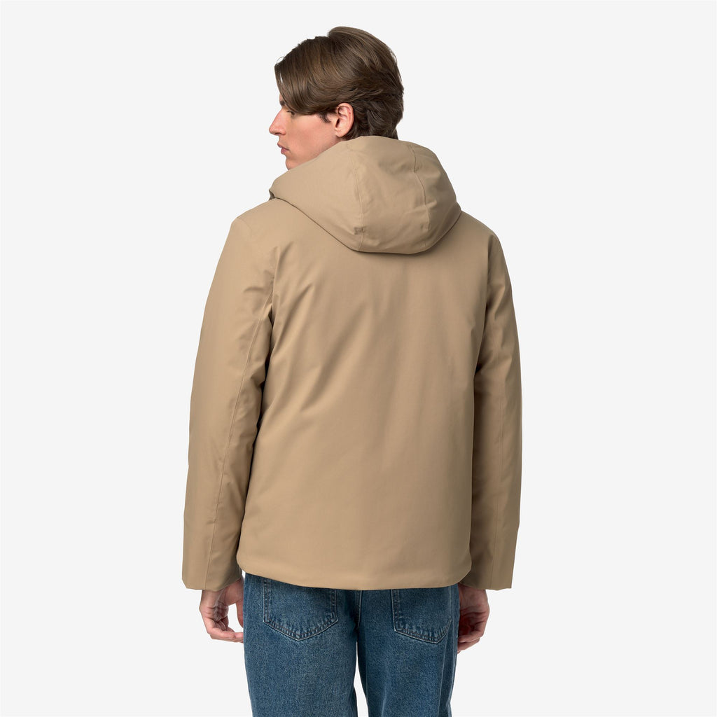 Jackets_Man_JACKO TWILL MARMOTTA_Short_Beige Khaki - Grey Warm - Commercial 6