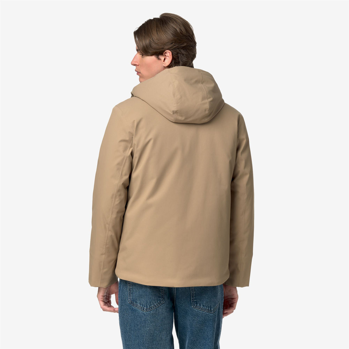 Jackets_Man_JACKO TWILL MARMOTTA_Short_Beige Khaki - Grey Warm - Commercial 6