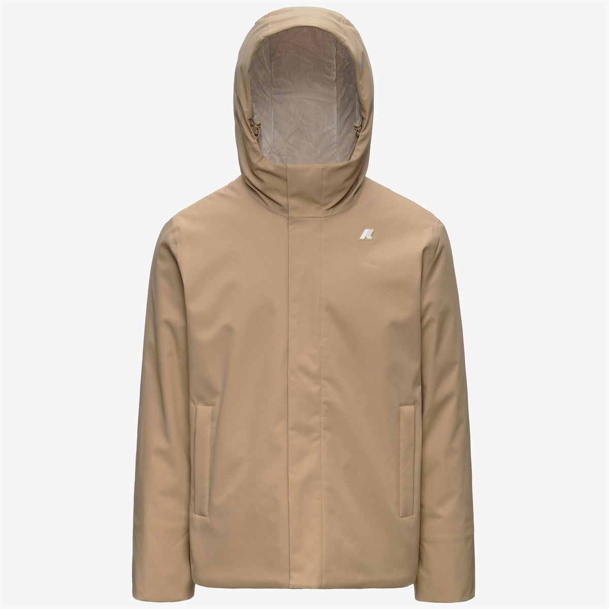Jackets_Man_JACKO TWILL MARMOTTA_Short_Beige Khaki - Grey Warm - Commercial 1
