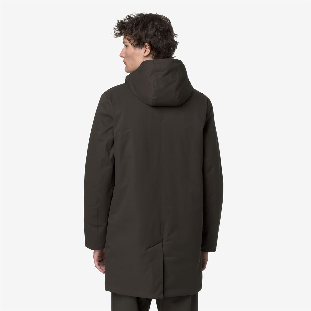 JARNO TWILL MARMOTTA - Jackets - Short - MAN - Black Olive-Blue Airforce