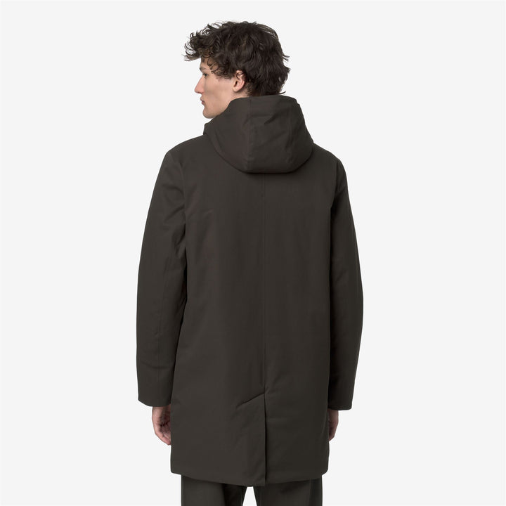 JARNO TWILL MARMOTTA - Jackets - Short - MAN - Black Olive-Blue Airforce