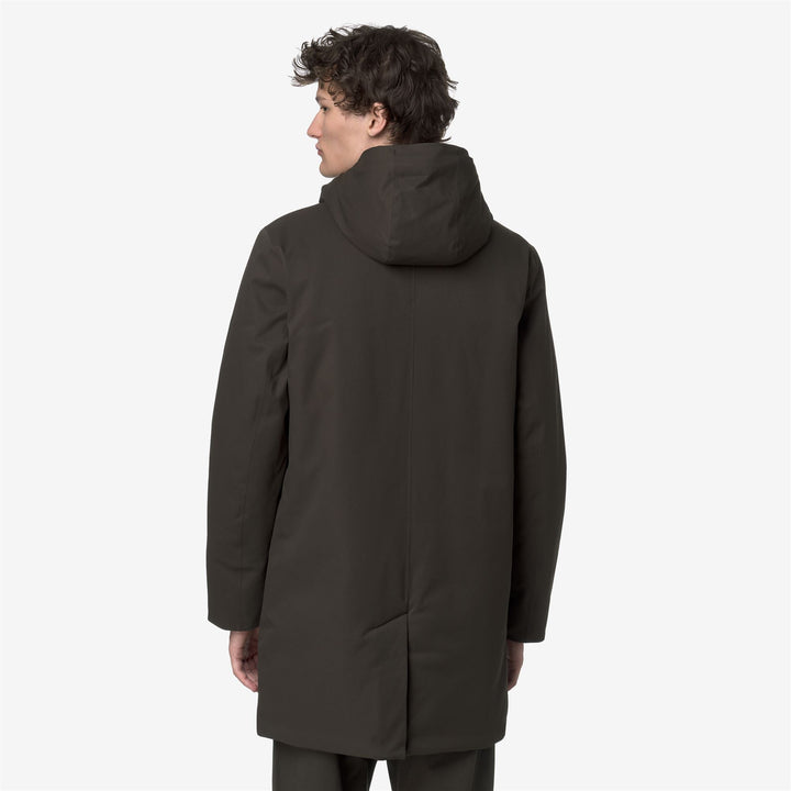 JARNO TWILL MARMOTTA - Jackets - Short - MAN - Black Olive-Blue Airforce