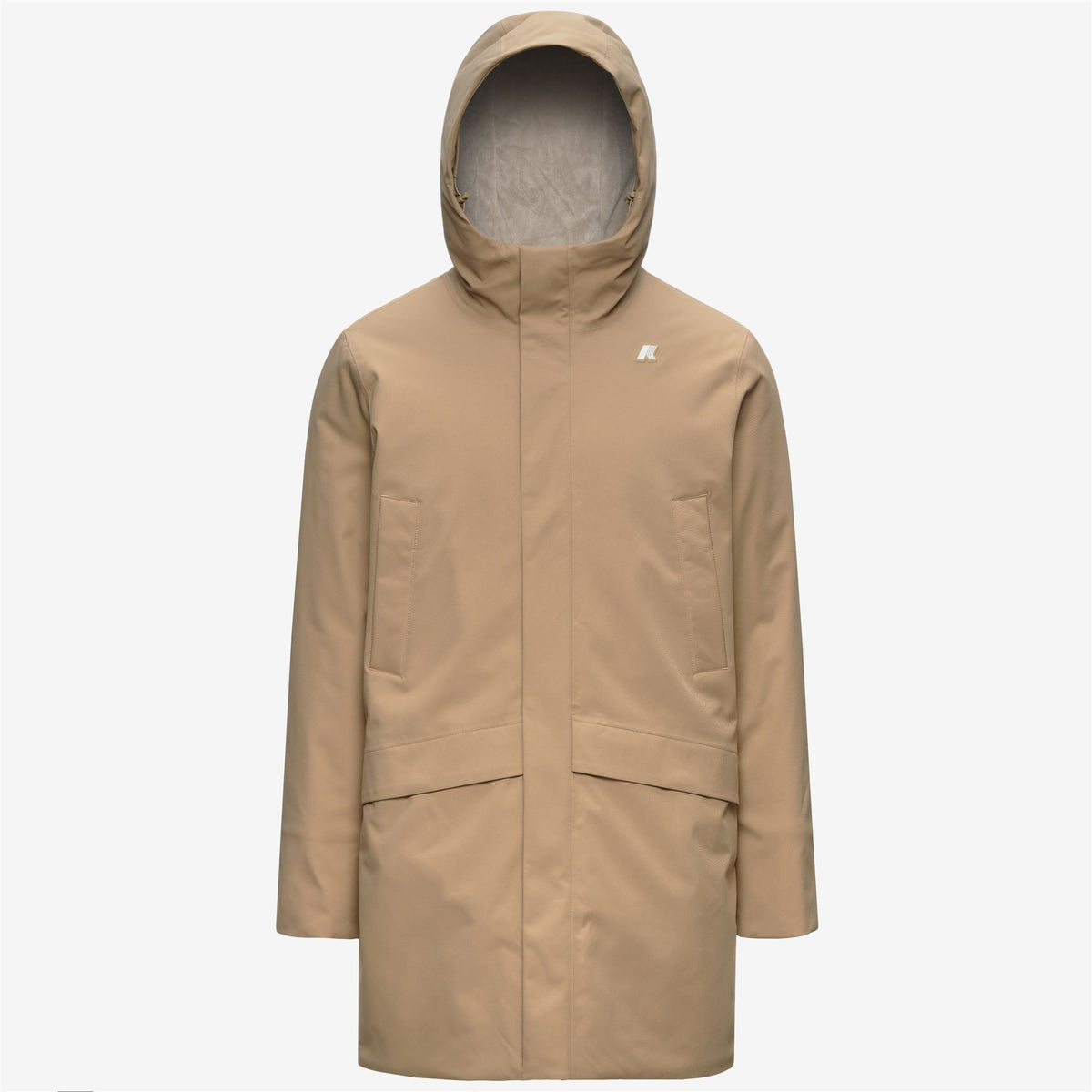 Jackets_Man_JARNO TWILL MARMOTTA_Short_Beige Khaki - Grey Warm - Commercial 1