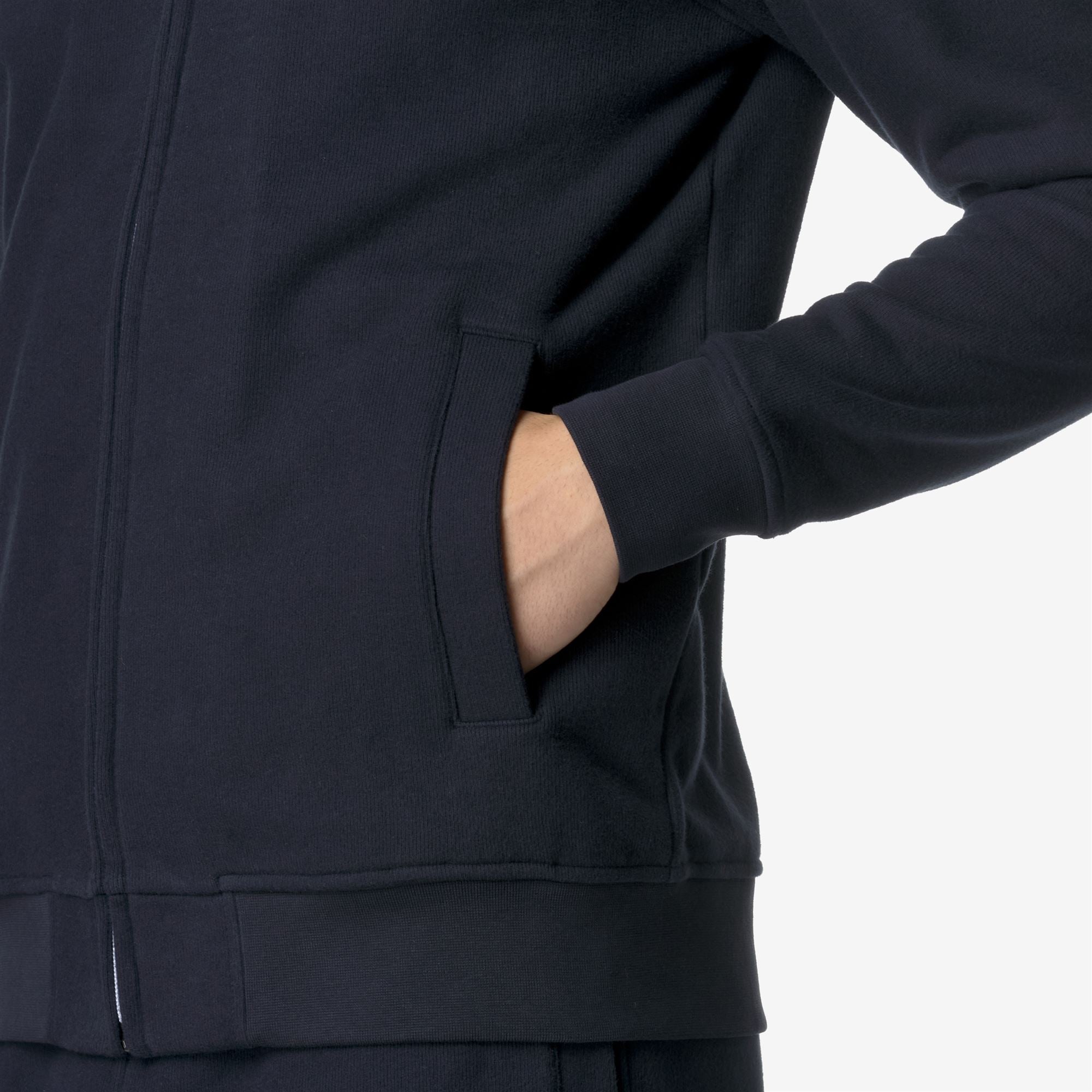 Fleece_MAN_FINN HEAVY FLEECE_Jacket_Blue Depth - Commercial 7