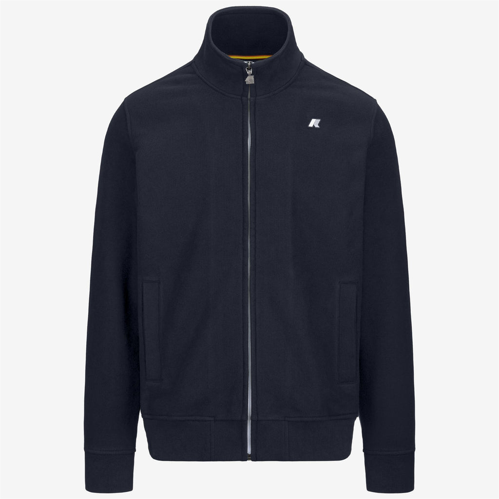 Fleece_MAN_FINN HEAVY FLEECE_Jacket_Blue Depth - Commercial 1