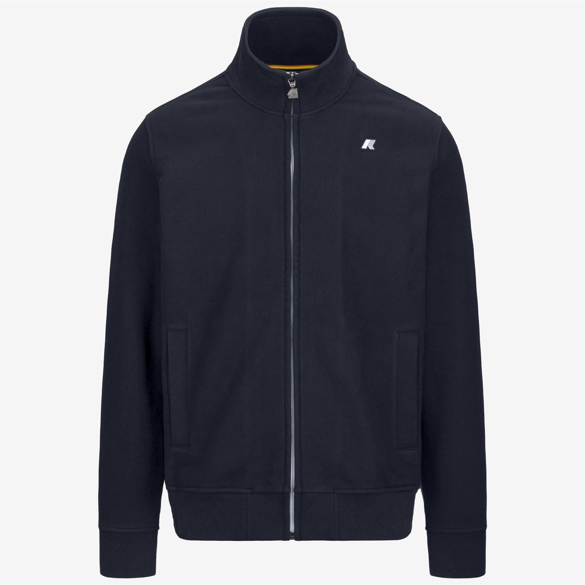 Fleece_MAN_FINN HEAVY FLEECE_Jacket_Blue Depth - Commercial 1