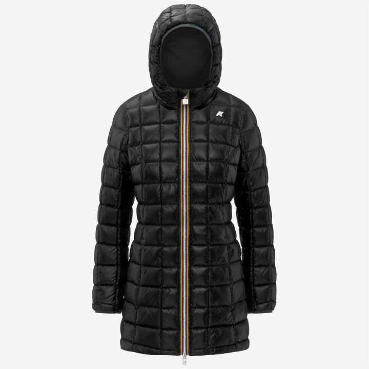 DENISE ST THERMO REVERSIBLE - Jackets - 3/4 LENGTH - WOMAN - GREEN BLACKISH-Black Pure