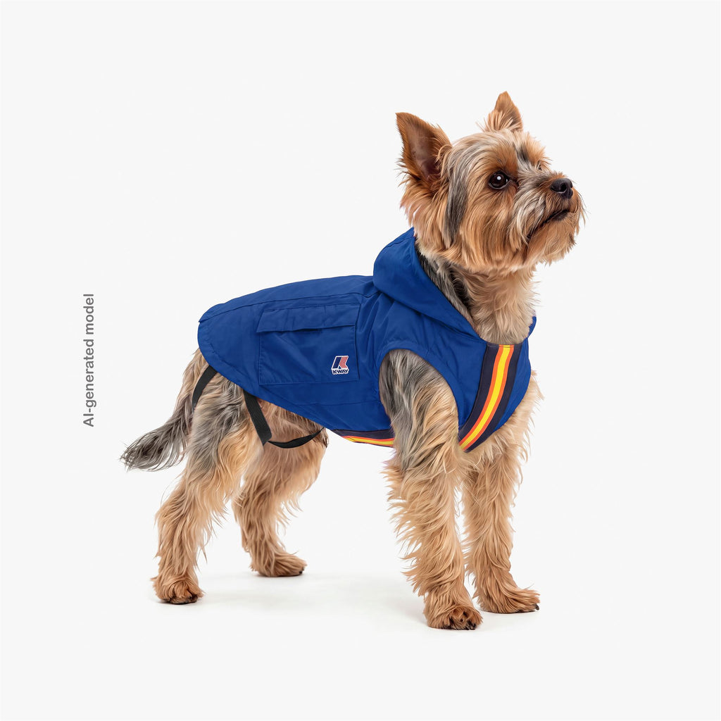 Jackets_UNISEX_  BEVERLY_Dog Coat_Blue Royal Marine - Commercial 6