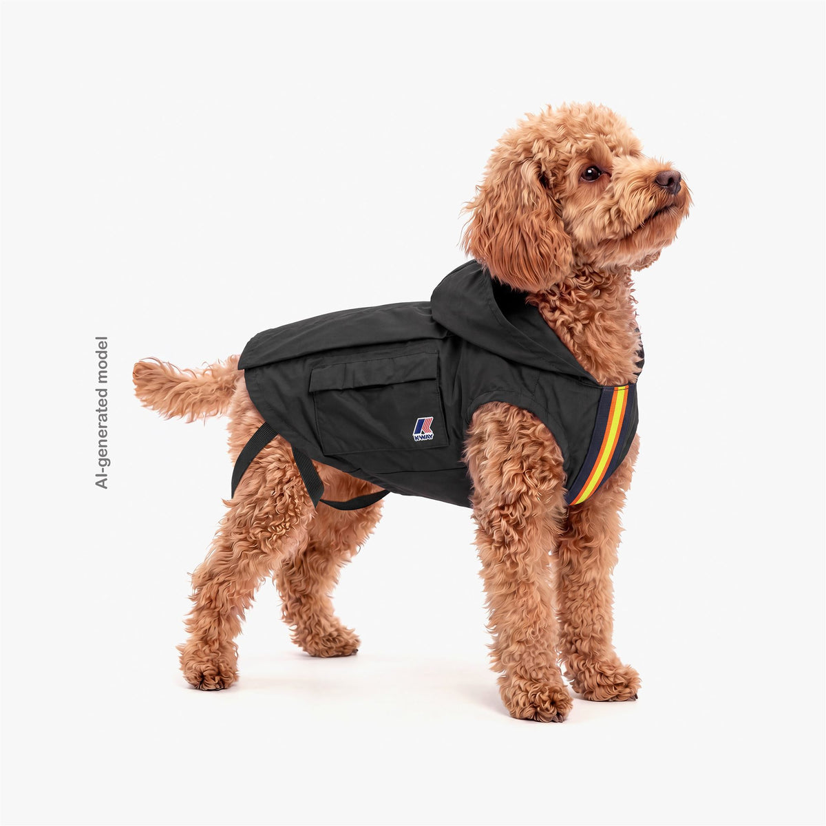 Jackets_Unisex_BEVERLY_Dog Coat_Black Pure - Commercial 6