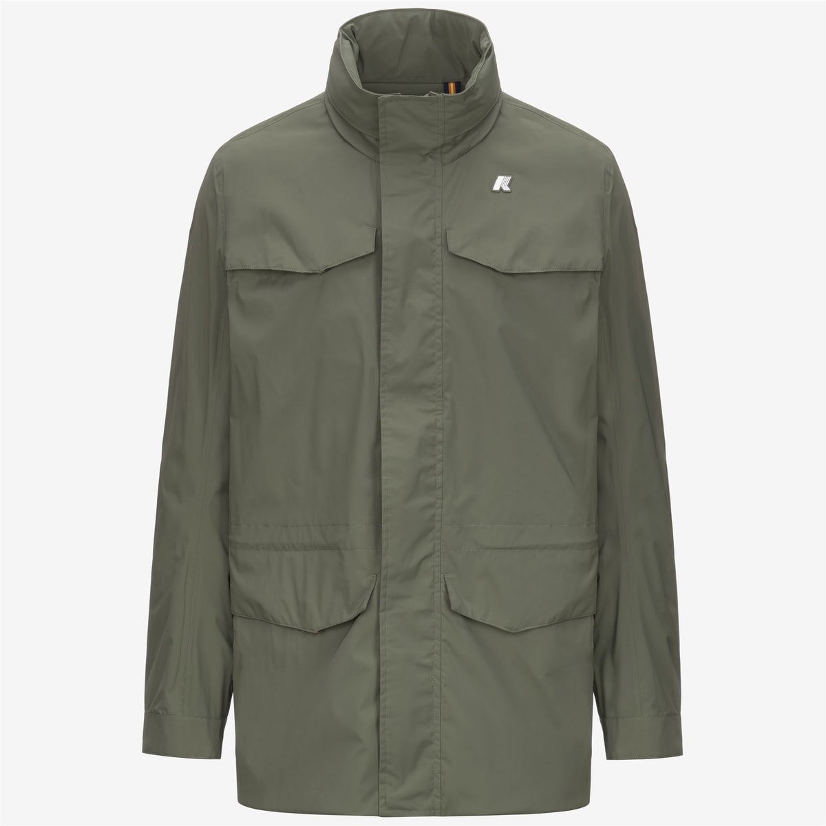 Jackets_MAN_MANUEL STRETCH NYLON JERSEY_Mid_Green Lichen - Commercial 1