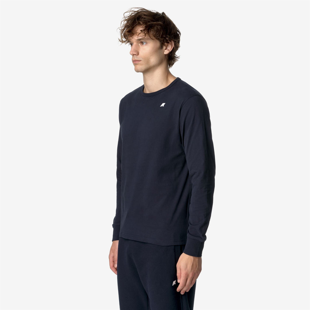 ELMER JS PEACH - T-ShirtsTop - T-Shirt - MAN - Blue Depth