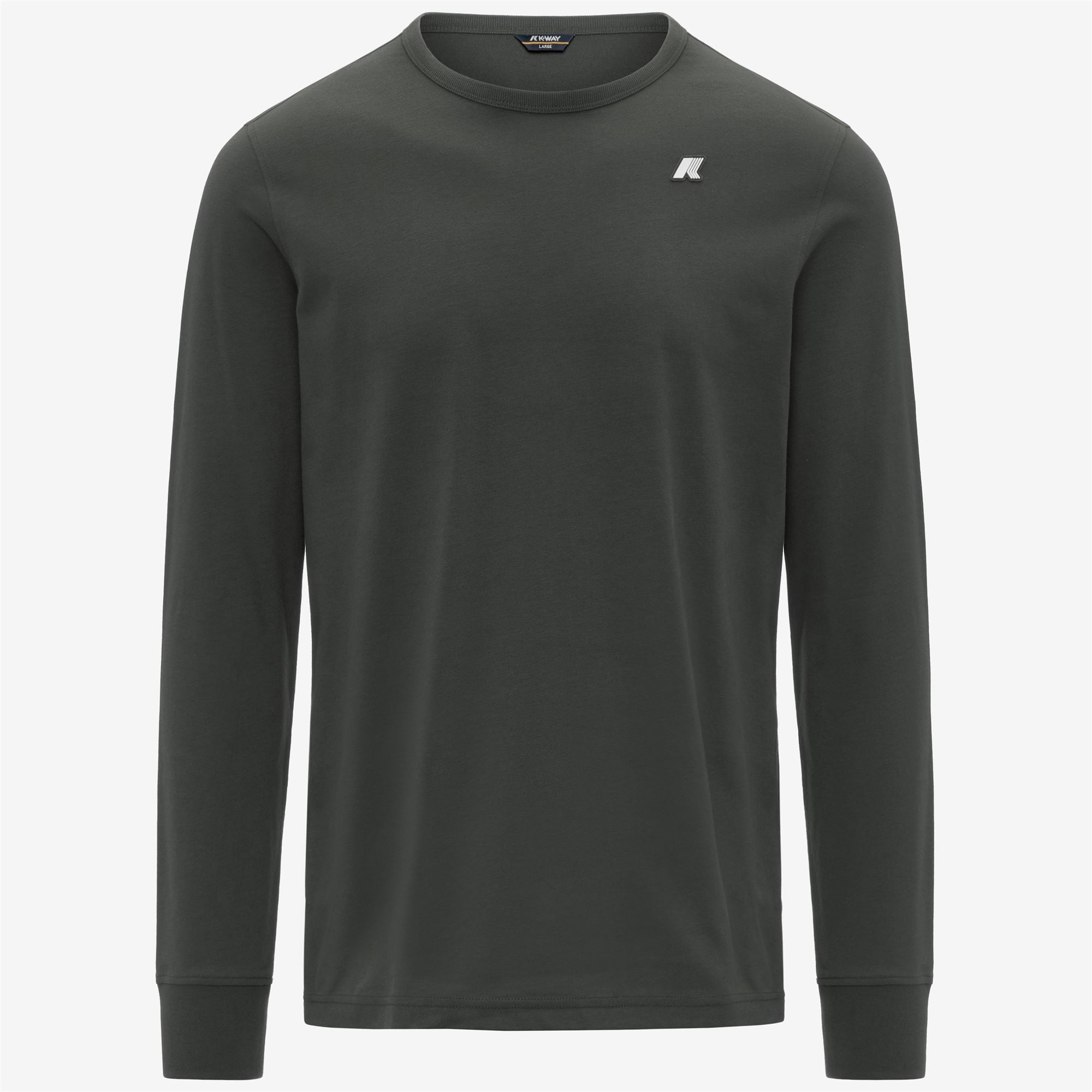T-Shirts & Top_MAN_ELMER JS PEACH_T-Shirt_GREEN BLACKISH - Commercial 1