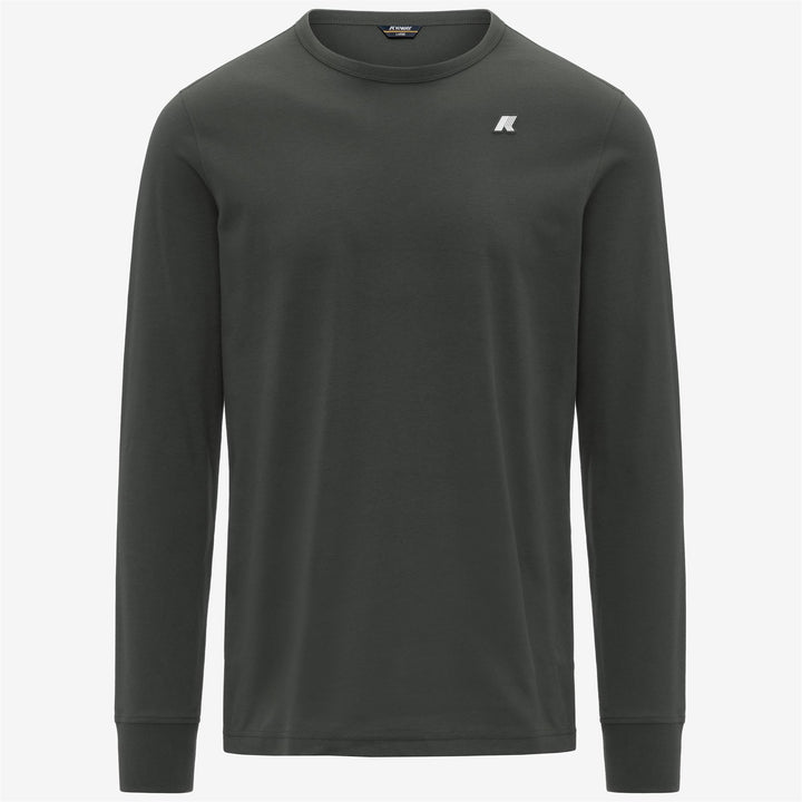 T-Shirts & Top_MAN_ELMER JS PEACH_T-Shirt_GREEN BLACKISH - Photo