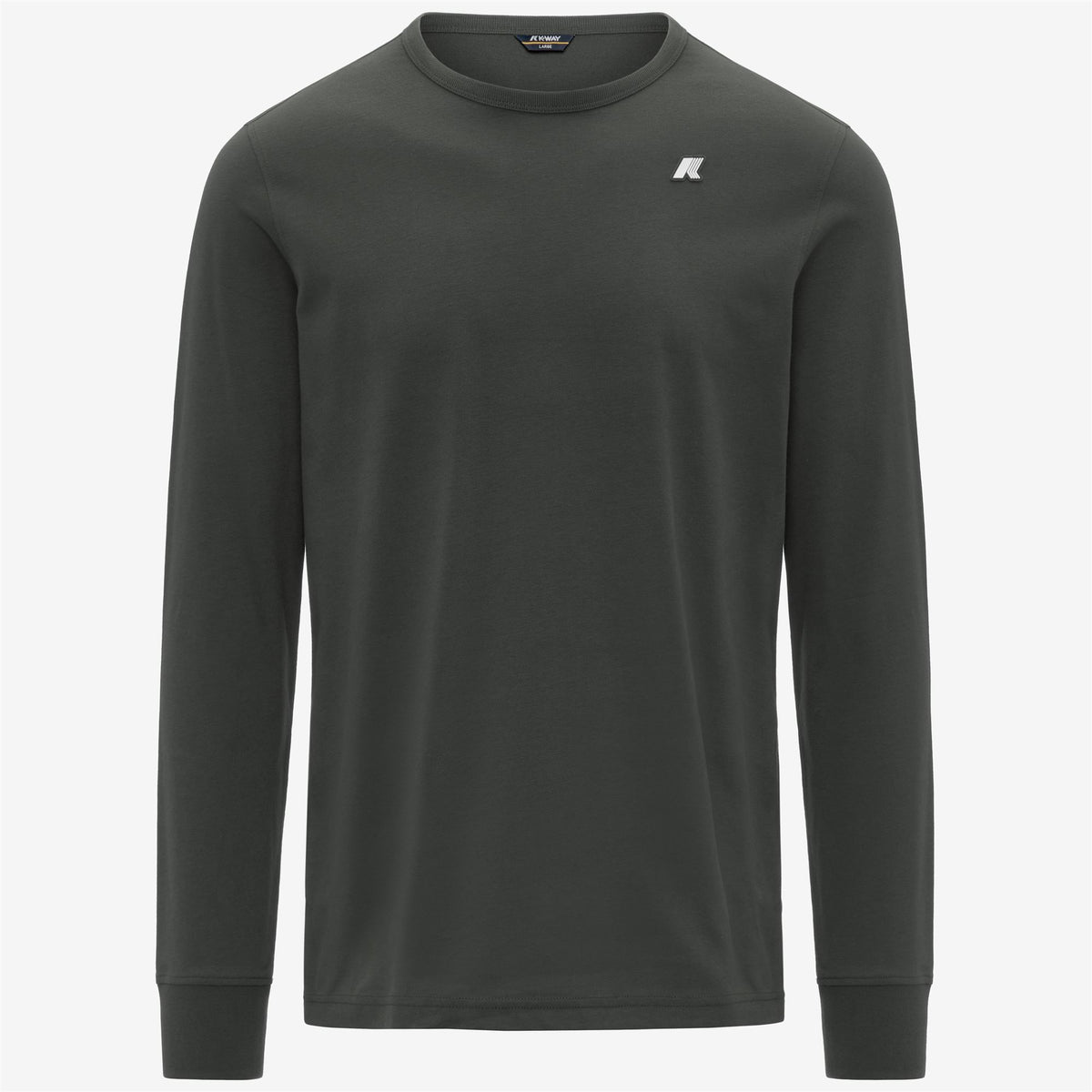 T-Shirts & Top_MAN_ELMER JS PEACH_T-Shirt_GREEN BLACKISH - Commercial 1