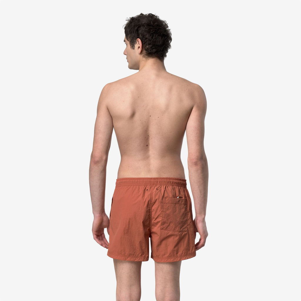 Bathing Suits_Man_HAZEL BEACH_Swimming Trunks_Orange Brownish - Commercial 6
