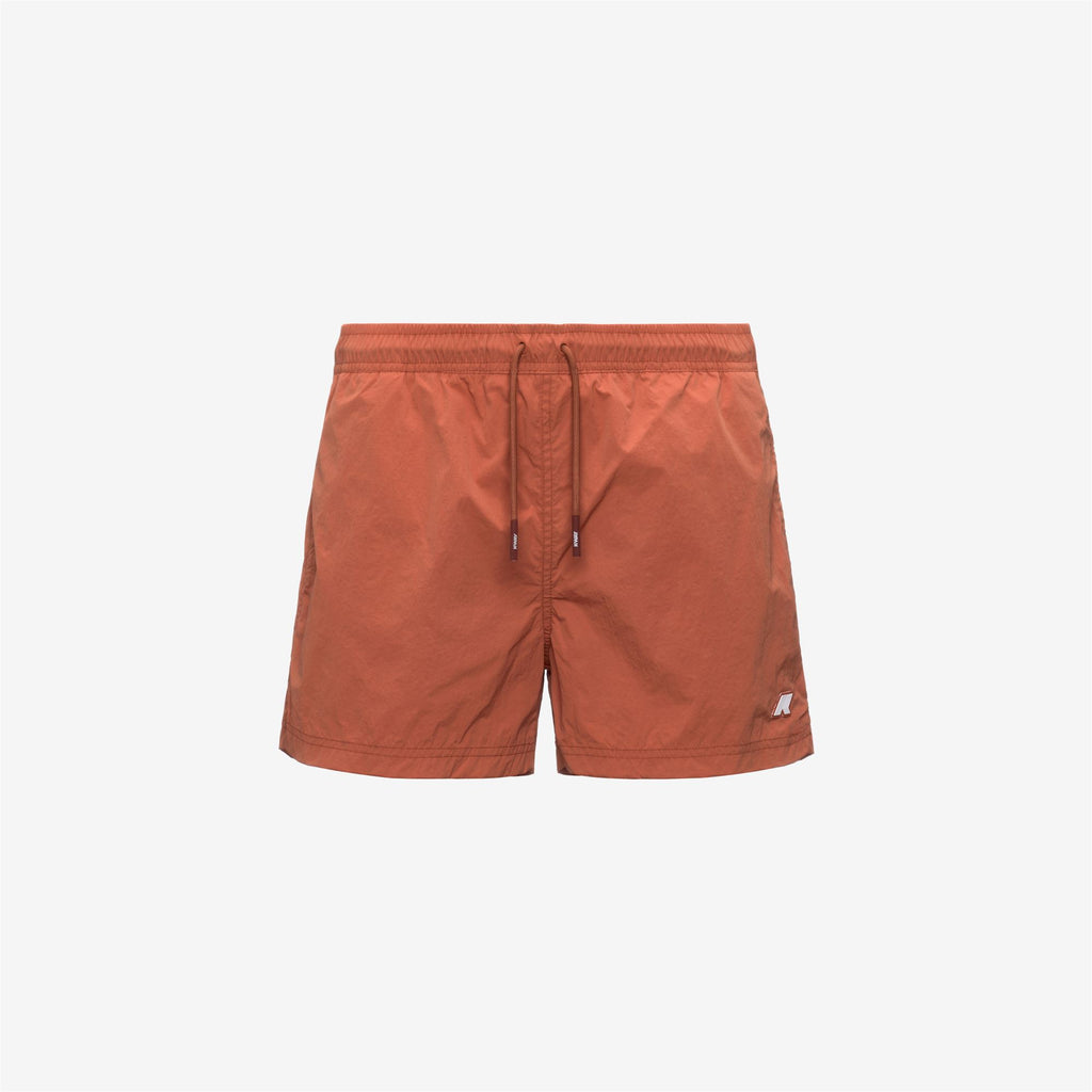 Bathing Suits_Man_HAZEL BEACH_Swimming Trunks_Orange Brownish - Commercial 1