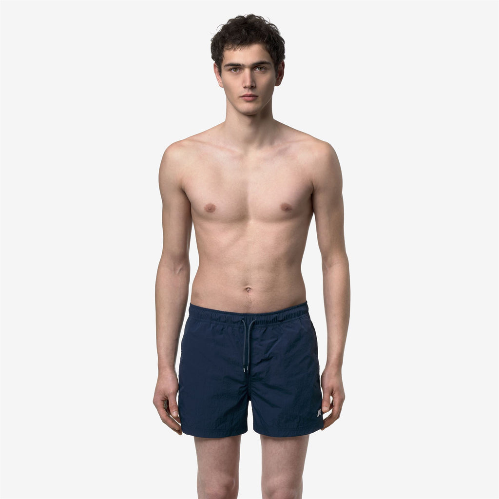 Bathing Suits_Man_HAZEL BEACH_Swimming Trunks_Blue Insignia - Commercial 4