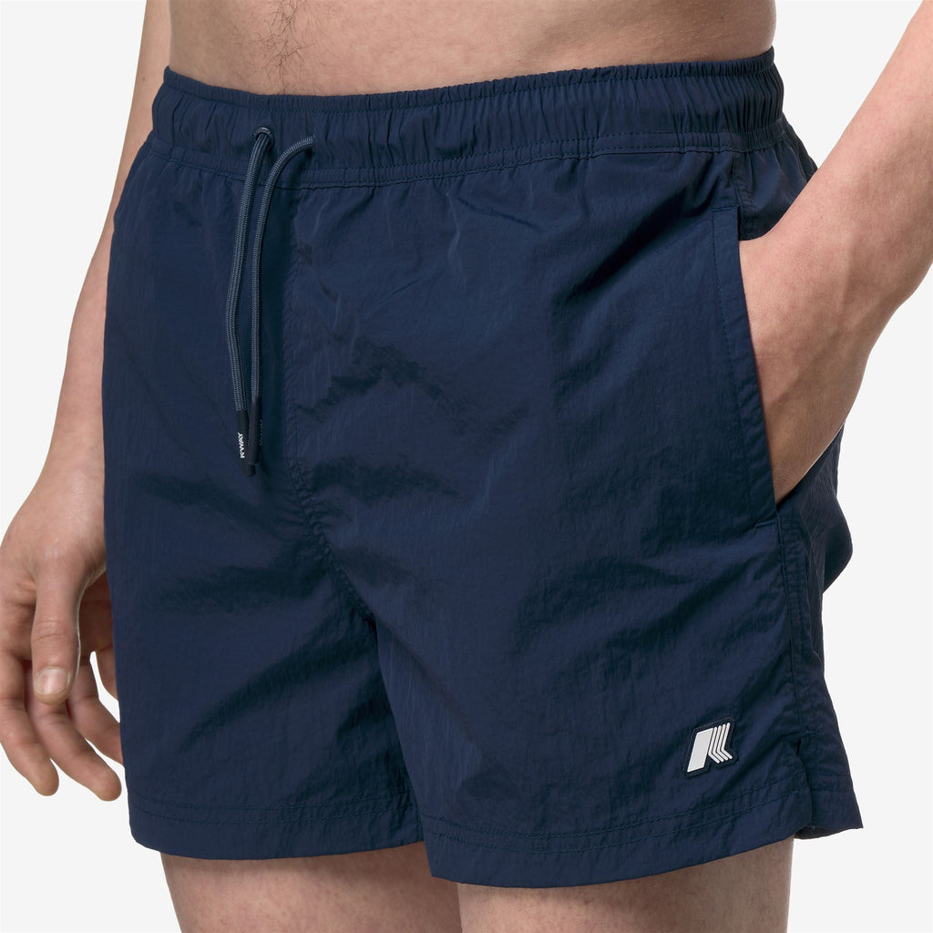 Bathing Suits_Man_HAZEL BEACH_Swimming Trunks_Blue Insignia - Commercial 7