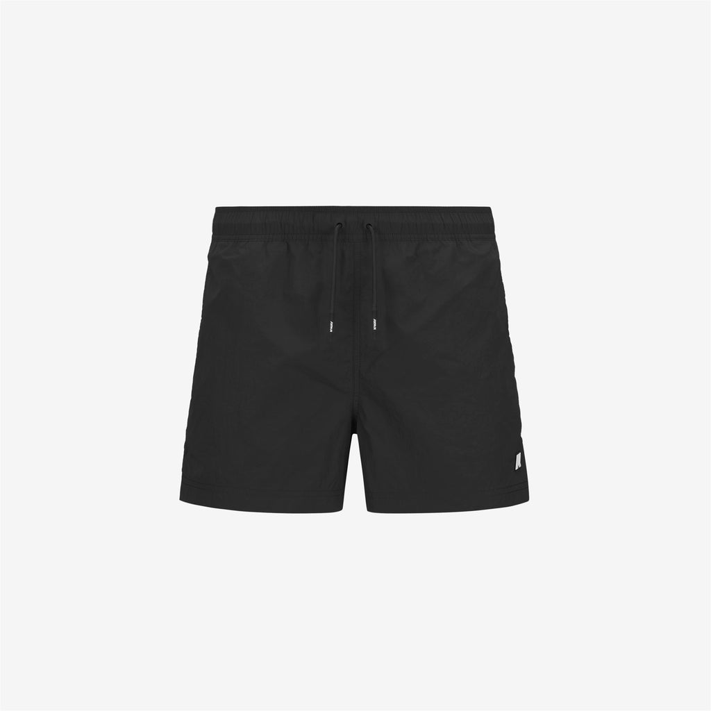 Bathing Suits_MAN_HAZEL BEACH_Swimming Trunks_Black Pure - Commercial 1