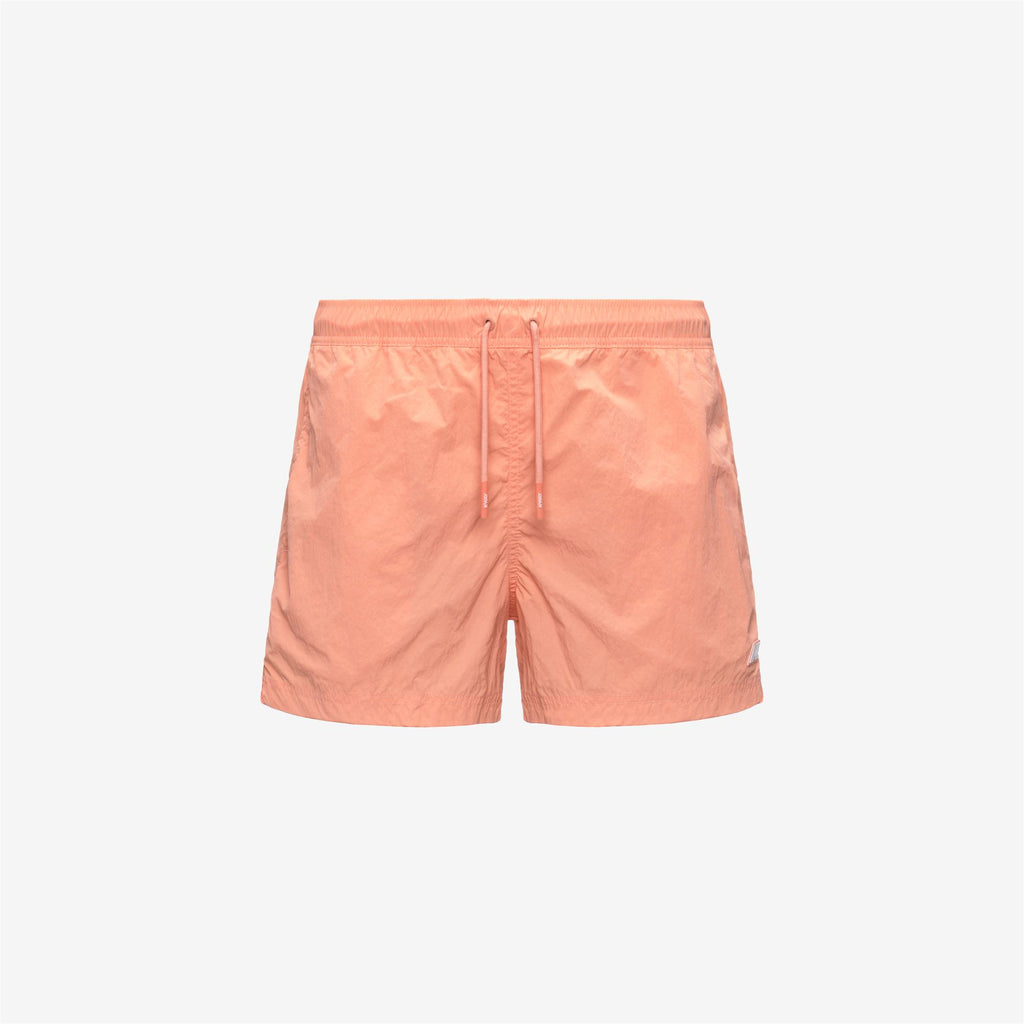 Bathing Suits_Man_HAZEL BEACH_Swimming Trunks_Pink Pamplemousse - Commercial 1