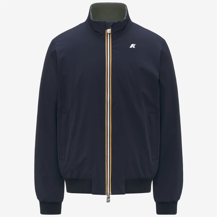 ARSENE ST WARM REVERSIBLE - Jackets - Short - MAN - Blue Depth-GREEN BLACKISH