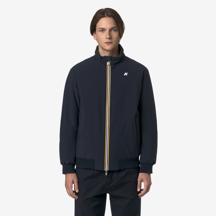 ARSENE ST WARM REVERSIBLE - Jackets - Short - MAN - Blue Depth-GREEN BLACKISH