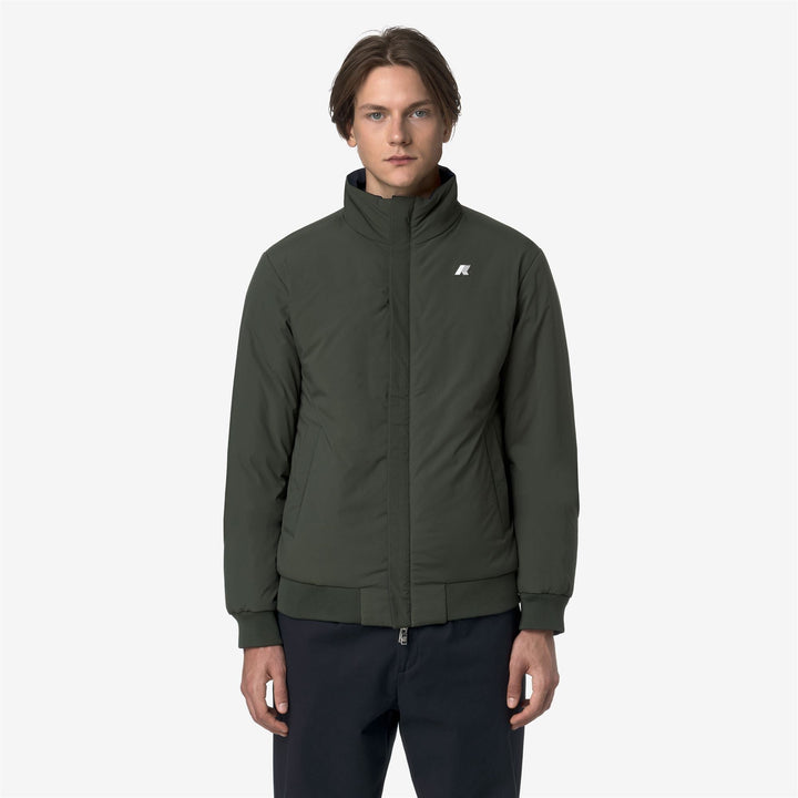 ARSENE ST WARM REVERSIBLE - Jackets - Short - MAN - Blue Depth-GREEN BLACKISH