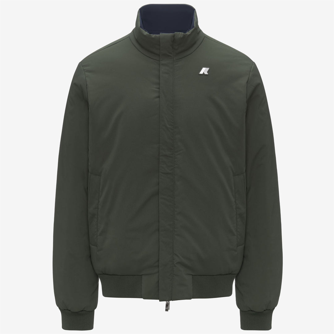 ARSENE ST WARM REVERSIBLE - Jackets - Short - MAN - Blue Depth-GREEN BLACKISH