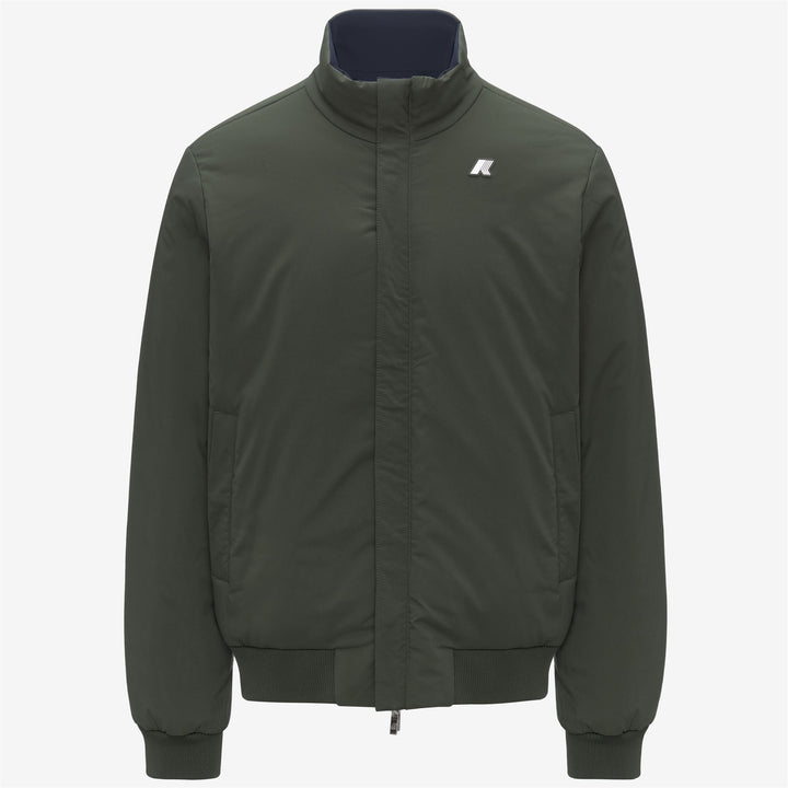 ARSENE ST WARM REVERSIBLE - Jackets - Short - MAN - Blue Depth-GREEN BLACKISH