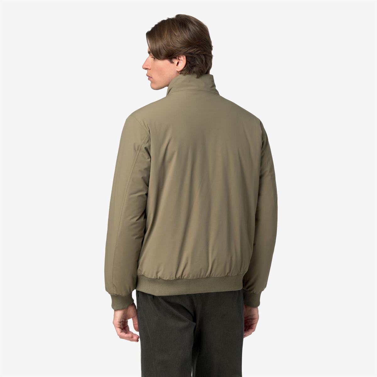 Jackets_Man_ARSENE ST WARM DOUBLE_Short_Green Army - Blue Depth - Commercial 6