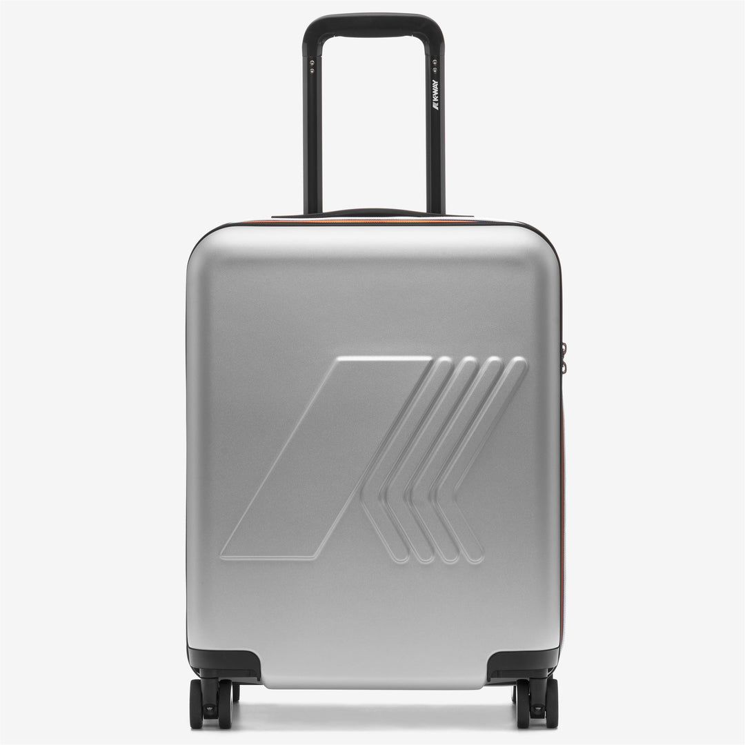 Luggage Bags_UNISEX_EUDOXIE LOGO_Trolley_Grey Md - Photo