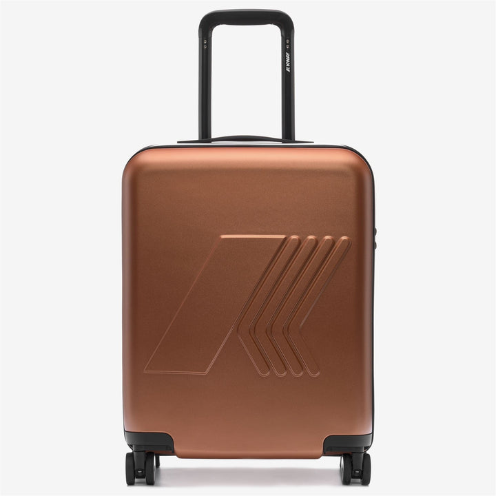 EUDOXIE LOGO - Luggage Bags - Trolley - UNISEX - Orange Adobe