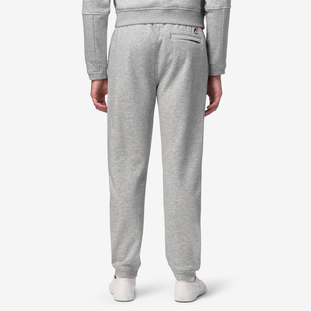Pants_UNISEX_PHILBERT BRUSHED PC_Sport Trousers_GREY MID MEL - Commercial 6