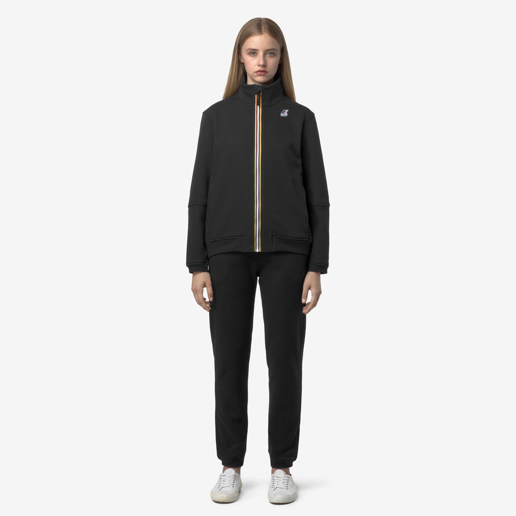 Pants_UNISEX_PHILBERT BRUSHED PC_Sport Trousers_Black Pure - Commercial 4