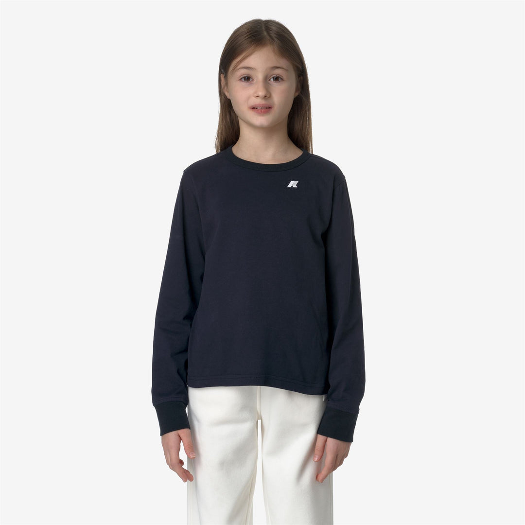 P. ELMER JERSEY PEACH - T-ShirtsTop - T-Shirt - BOY - Blue Depth