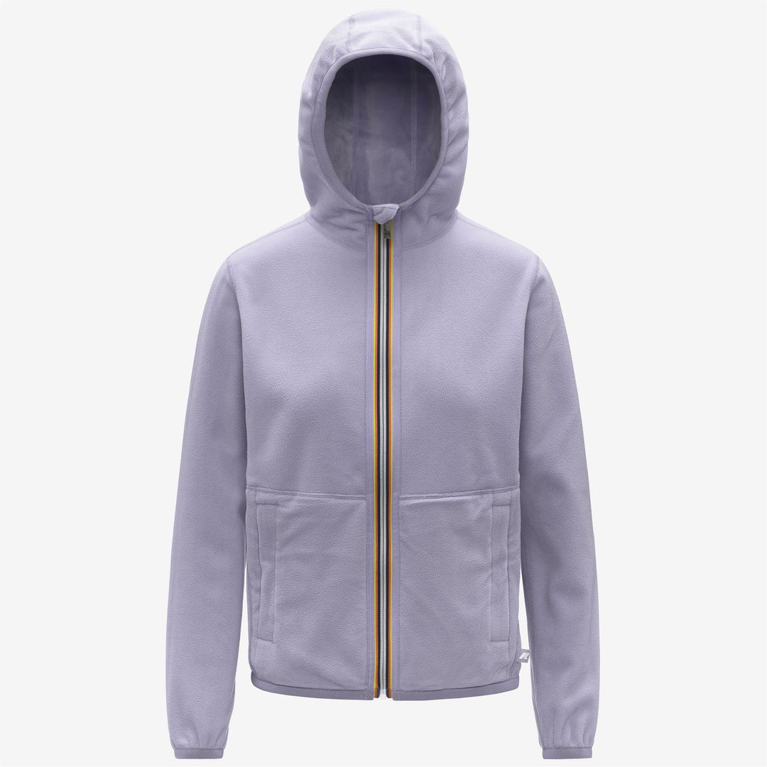 LILY VELOUR POLAR REVERSIBLE - Fleece - Jacket - WOMAN - Violet Lavander Combo