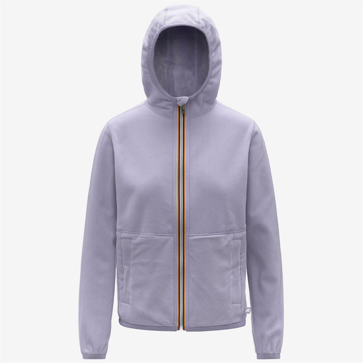LILY VELOUR POLAR REVERSIBLE - Fleece - Jacket - WOMAN - Violet Lavander Combo