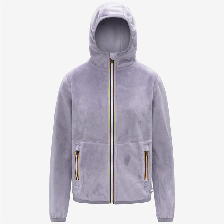 LILY VELOUR POLAR REVERSIBLE - Fleece - Jacket - WOMAN - Violet Lavander Combo