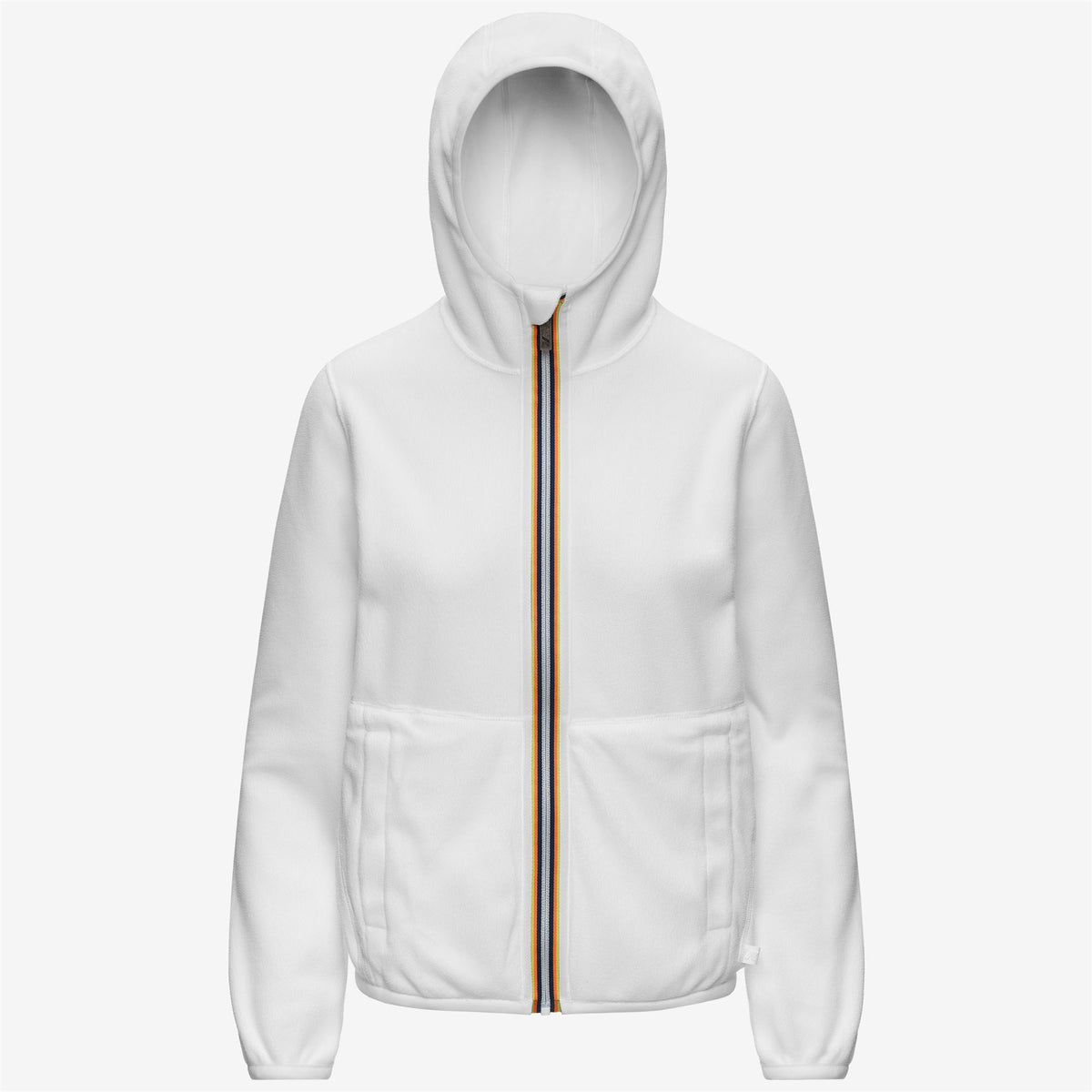 Fleece_Woman_LILY VELOUR POLAR DOUBLE_Jacket_White Nat-White Nat - Commercial 2