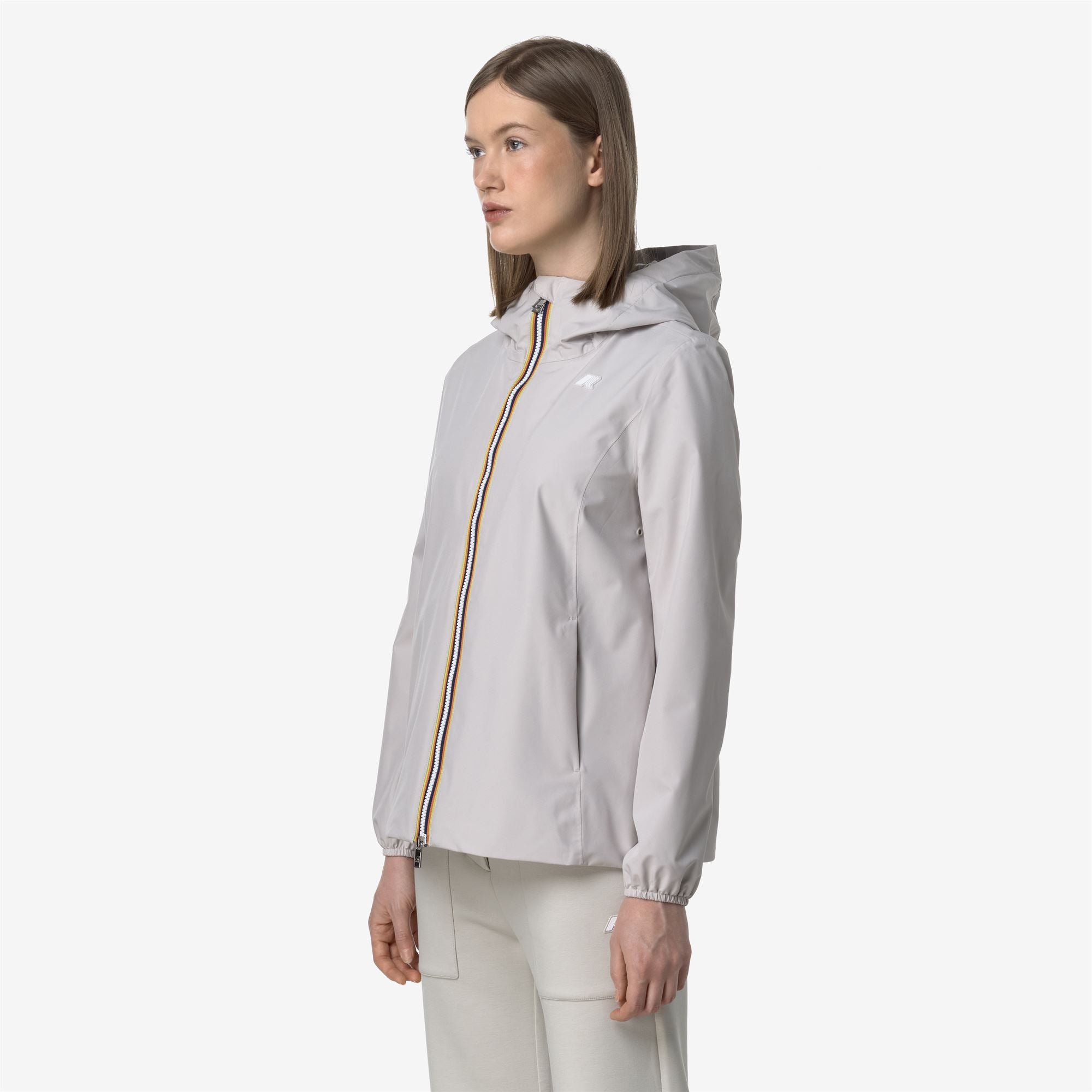 Jackets_WOMAN_MARGUERITE STRETCH POLY JERSEY_Mid_BEIGE LT - Commercial 5