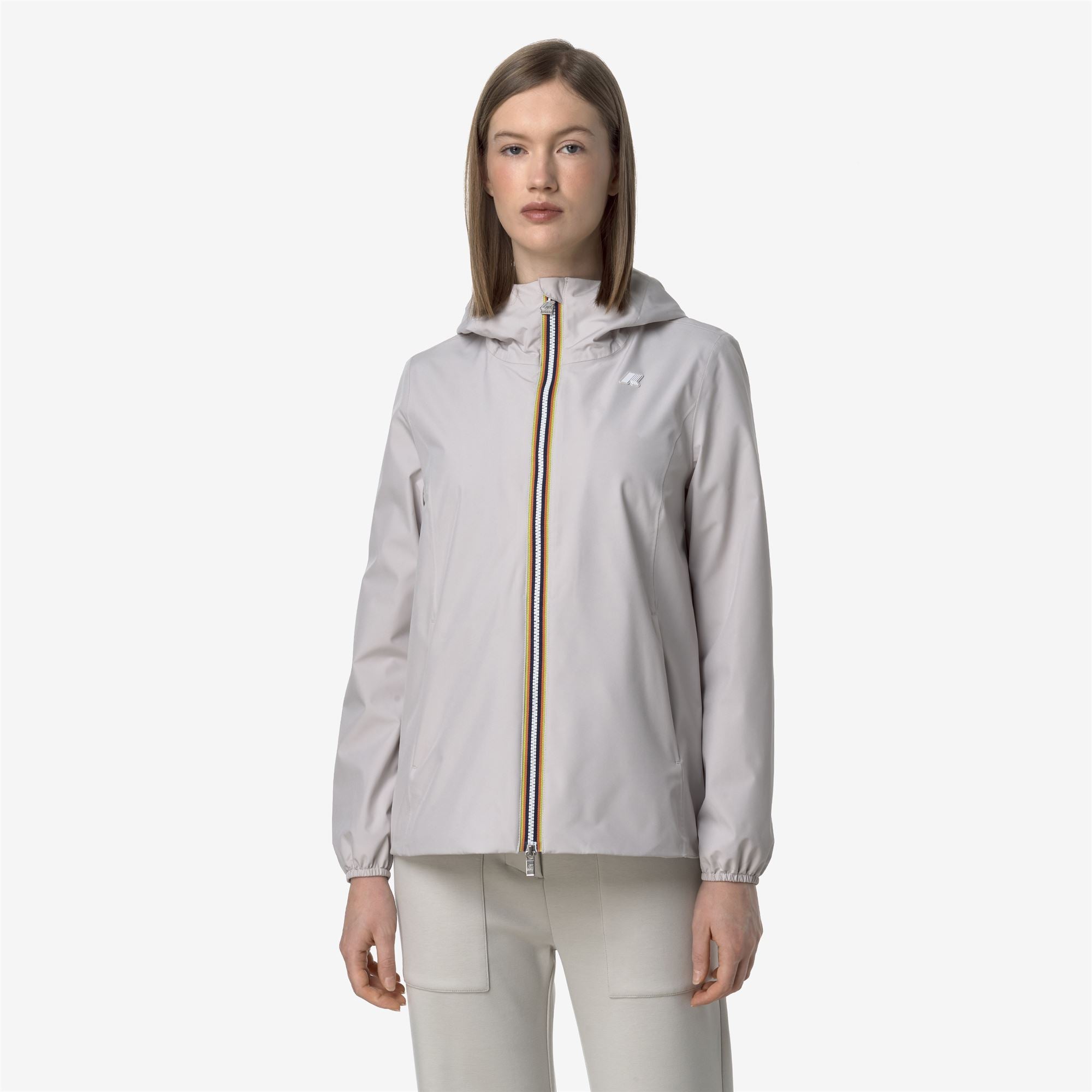 Jackets_WOMAN_MARGUERITE STRETCH POLY JERSEY_Mid_BEIGE LT - Commercial 4