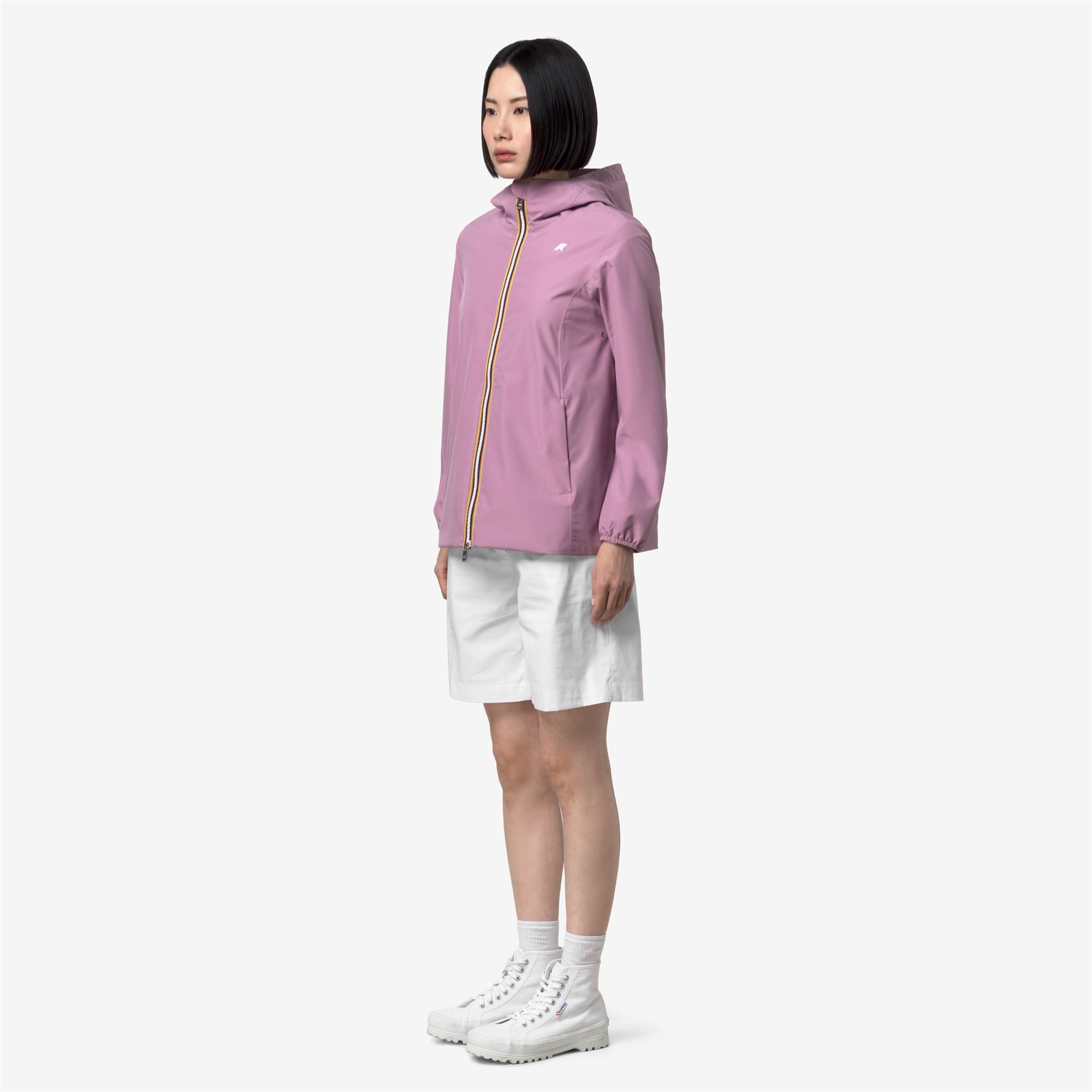 Jackets_Woman_MARGUERITE STRETCH POLY JERSEY_Mid_Violet Glicine - Commercial 5