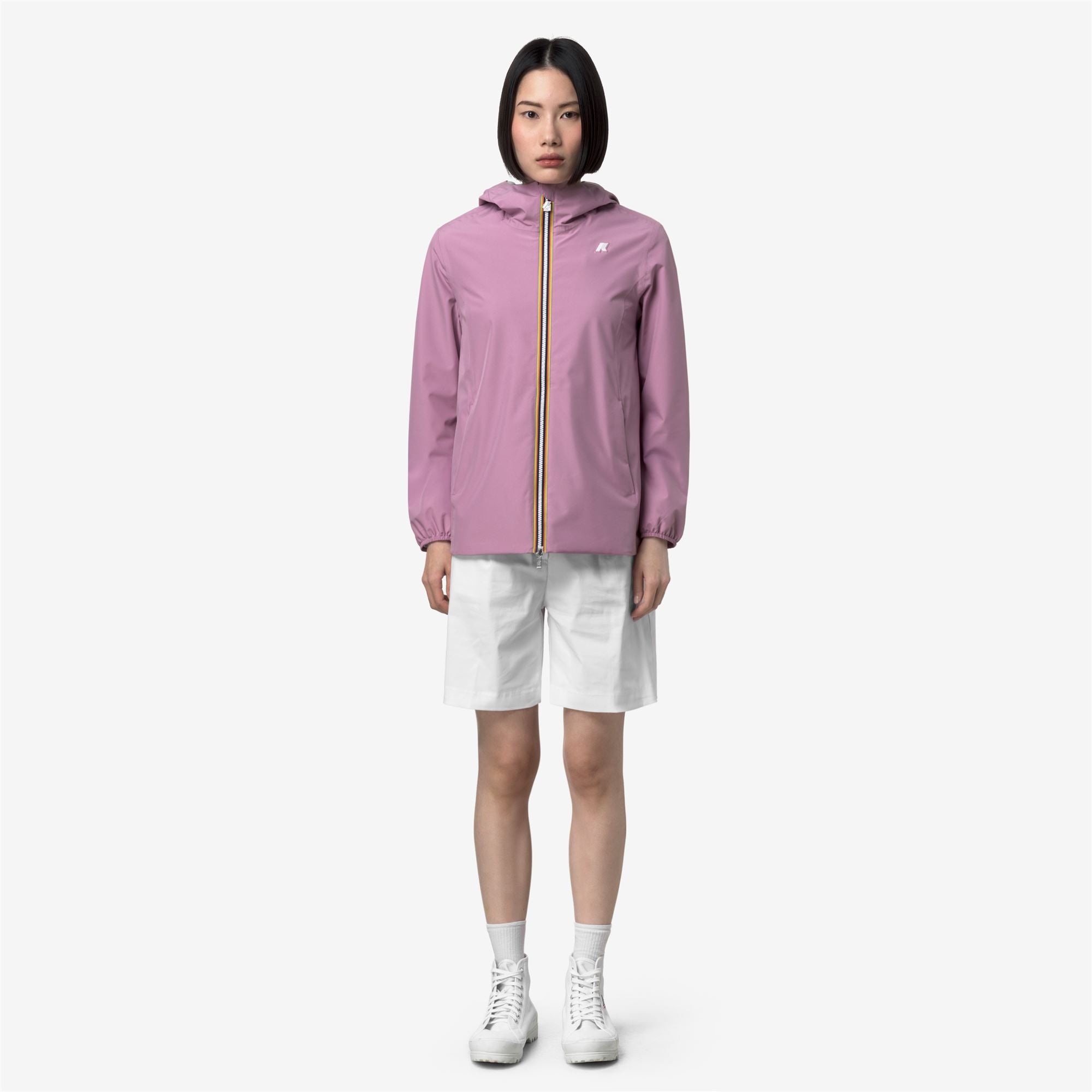 Jackets_Woman_MARGUERITE STRETCH POLY JERSEY_Mid_Violet Glicine - Commercial 4