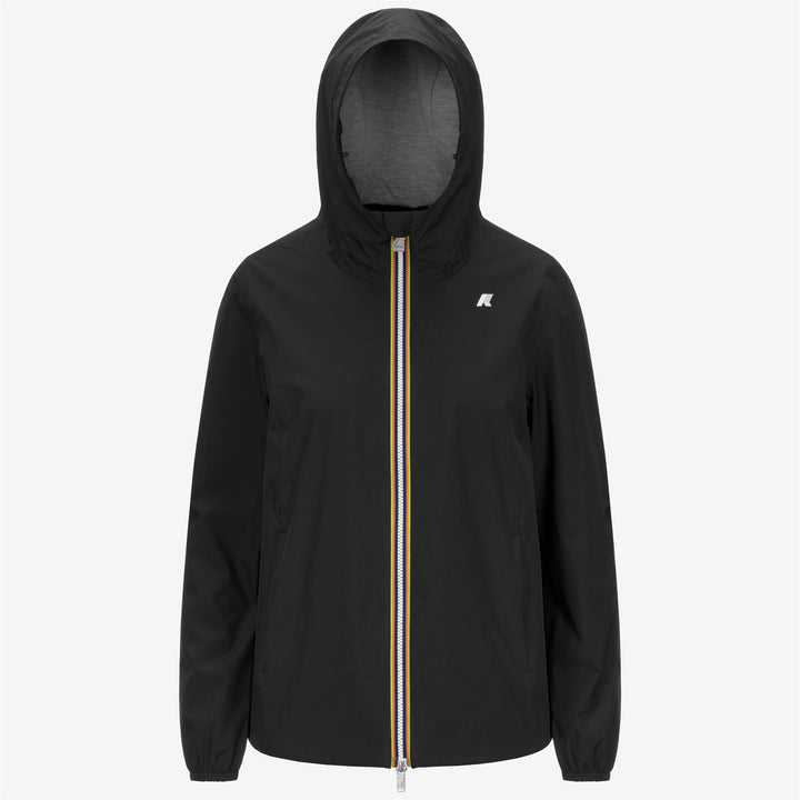 MARGUERITE STRETCH POLY JERSEY - Jackets - Mid - WOMAN - BLACK PURE