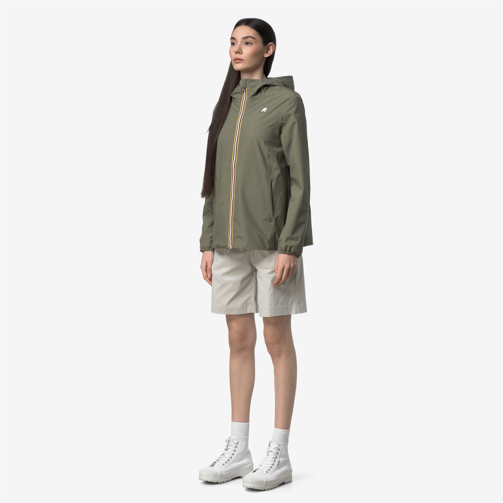 Jackets_Woman_MARGUERITE STRETCH POLY JERSEY_Mid_Green Lichen - Commercial 5