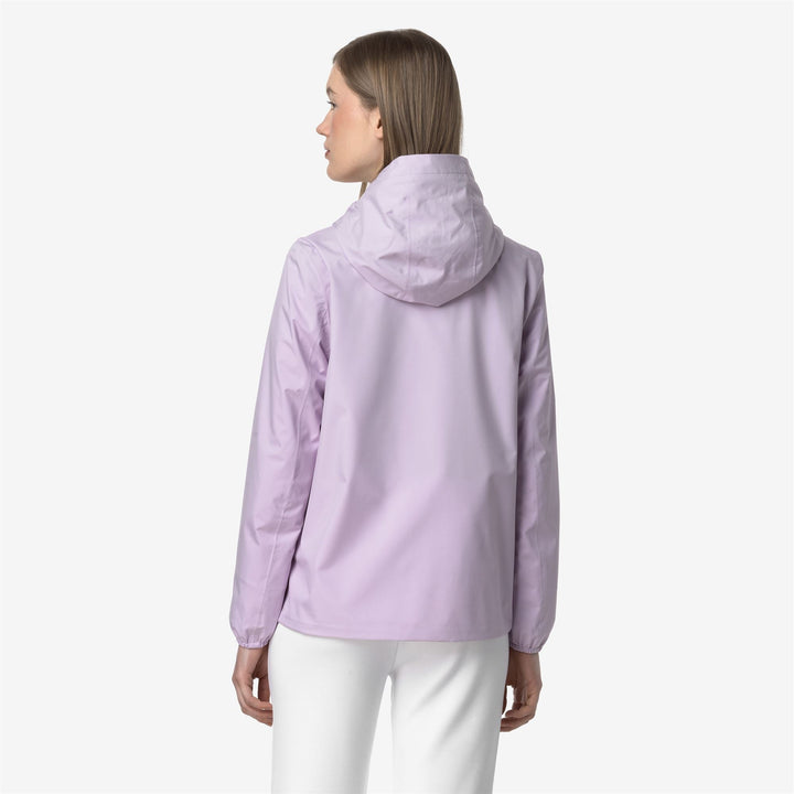 MARGUERITE STRETCH POLY JERSEY - Jackets - Mid - WOMAN - VIOLET LT LILAC